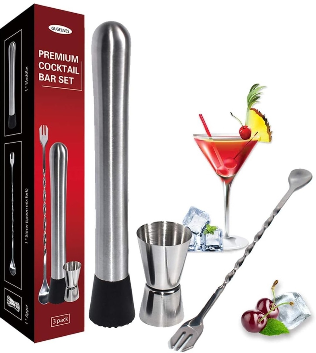 image de Pilon cocktail inox